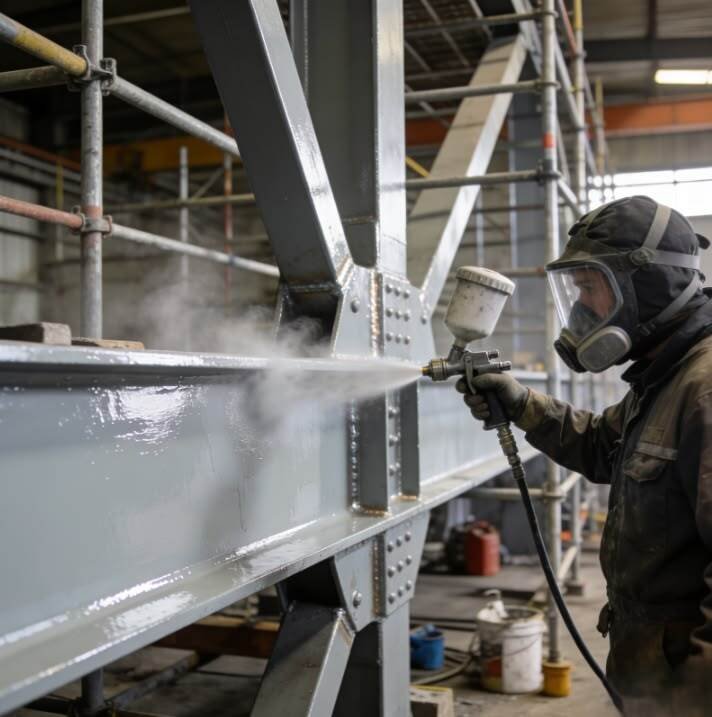 anti corrosion acrylic polyurethane liquid coating paint